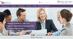 Desktop Screenshot of medical-interviews.co.uk